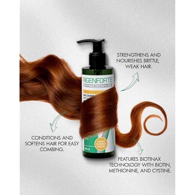 ESI RIGENFORTE REVITALIZING CONDITIONER WITH BIOTINAX TECHNOLOGY, 200 ML- STRENGTHENS & NOURISHES DAMAGED HAIR, SOFTENS TEXTURE, PROMOTES HAIR GROWTH & SHINE, REDUCE BREAKAGE & IMPROVES MANAGEABILITY - Image 3